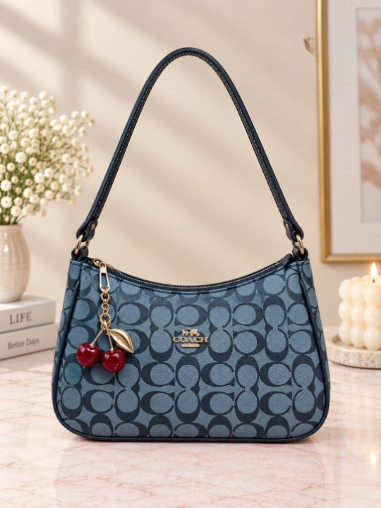 Coach Cherry Curved Shoulder Bag