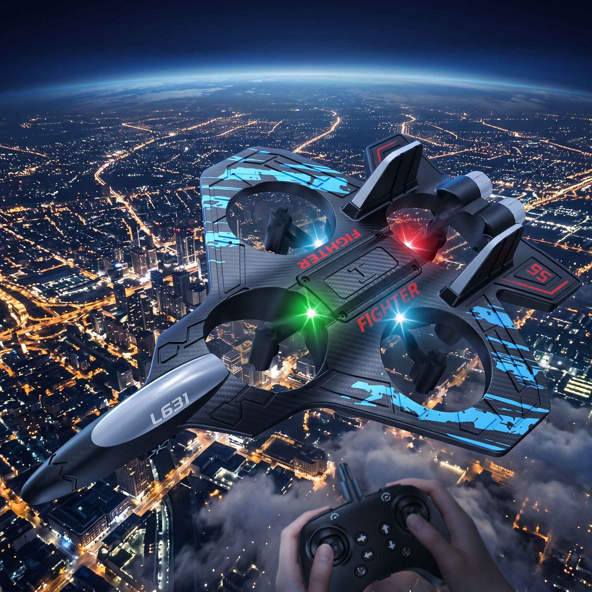 2.4Ghz RC Fighter Jet for Kids