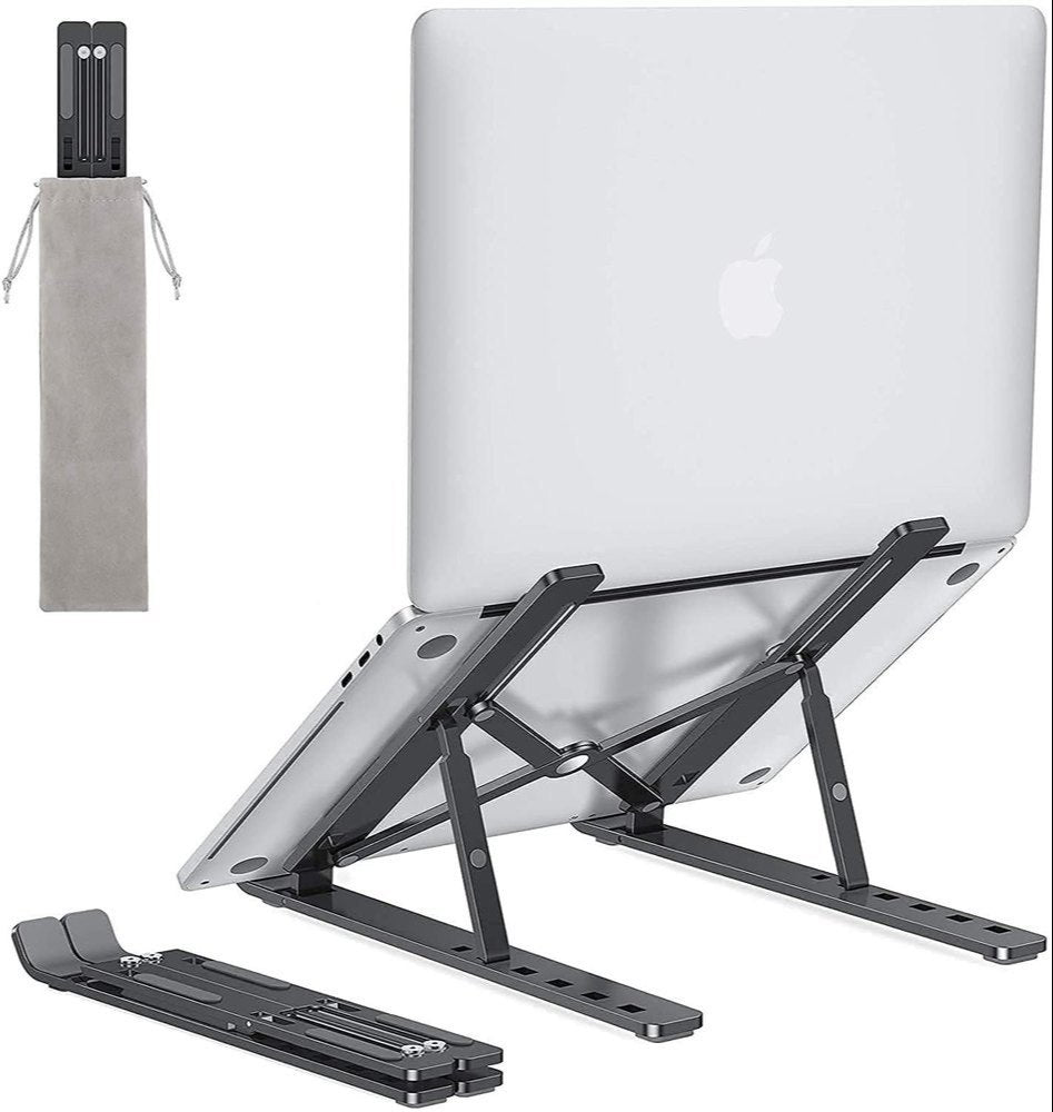 Premium Plastic Laptop Stand – Lightweight & Durable Foldable Laptop Holder