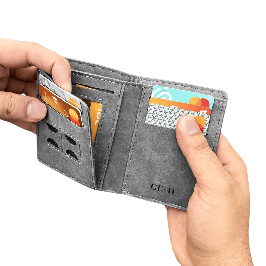 Trending M-Design RFID Wallet | Compact PU Card for Men & Women