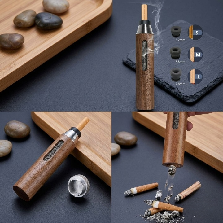 Premium Handheld Ashless Cigarette Holder