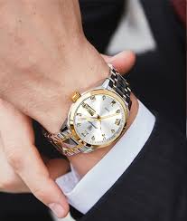 Premium Two-Tone Quartz Watch