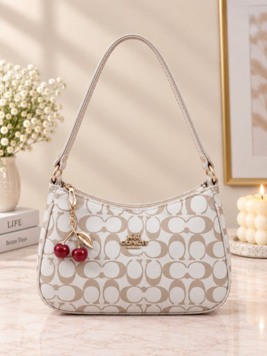 Coach Cherry Curved Shoulder Bag