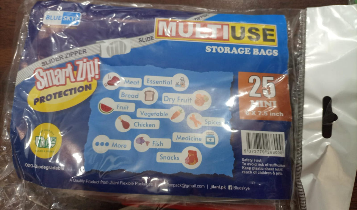 Food Storage Slider Bag Freezer