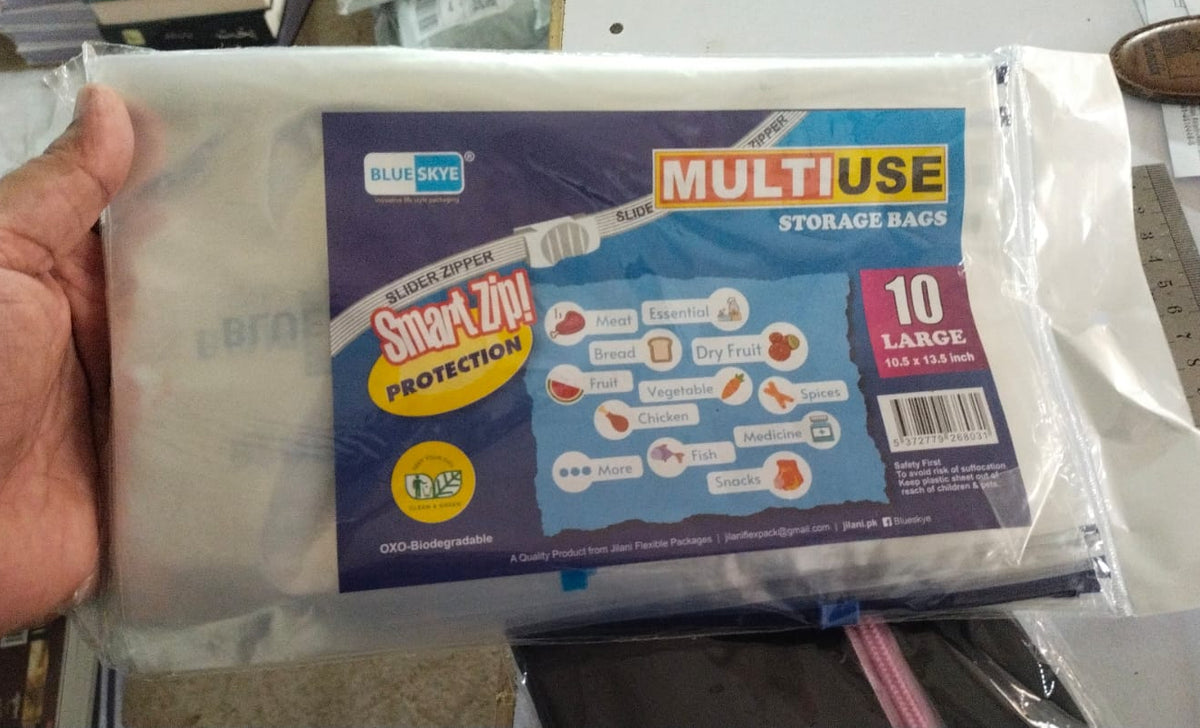 Food Storage Slider Bag Freezer