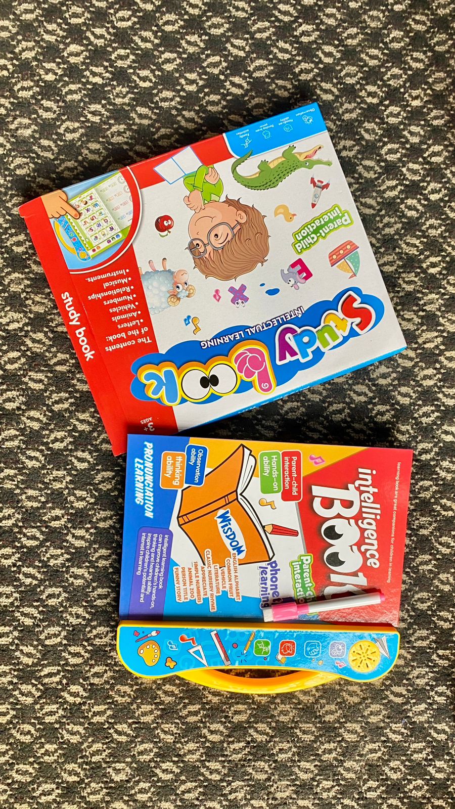 Intelligence Book English Letters Words Learning Language E-book