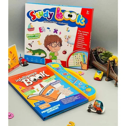 Intelligence Book English Letters Words Learning Language E-book