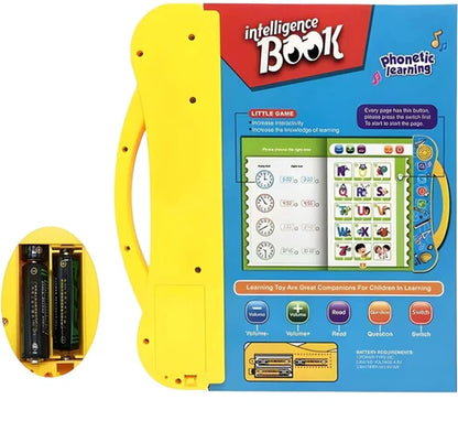 Intelligence Book English Letters Words Learning Language E-book