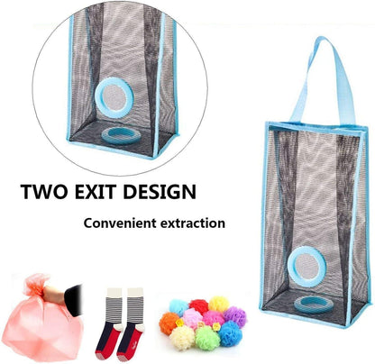 Plastic Bag Holder, Dispenser Hanging Storage