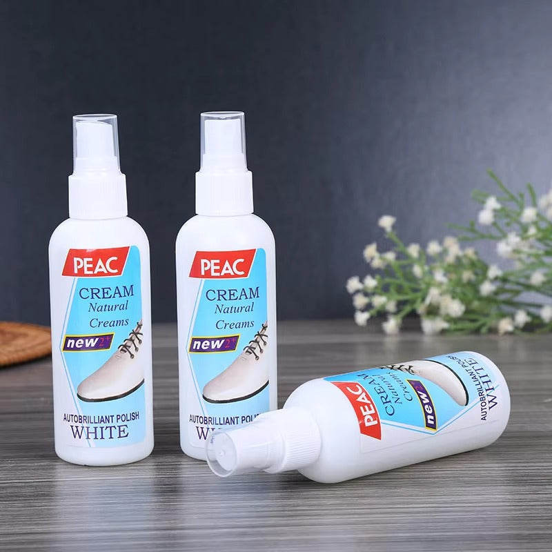 White Shoe Polish Spray – Magic Instant Cleaner