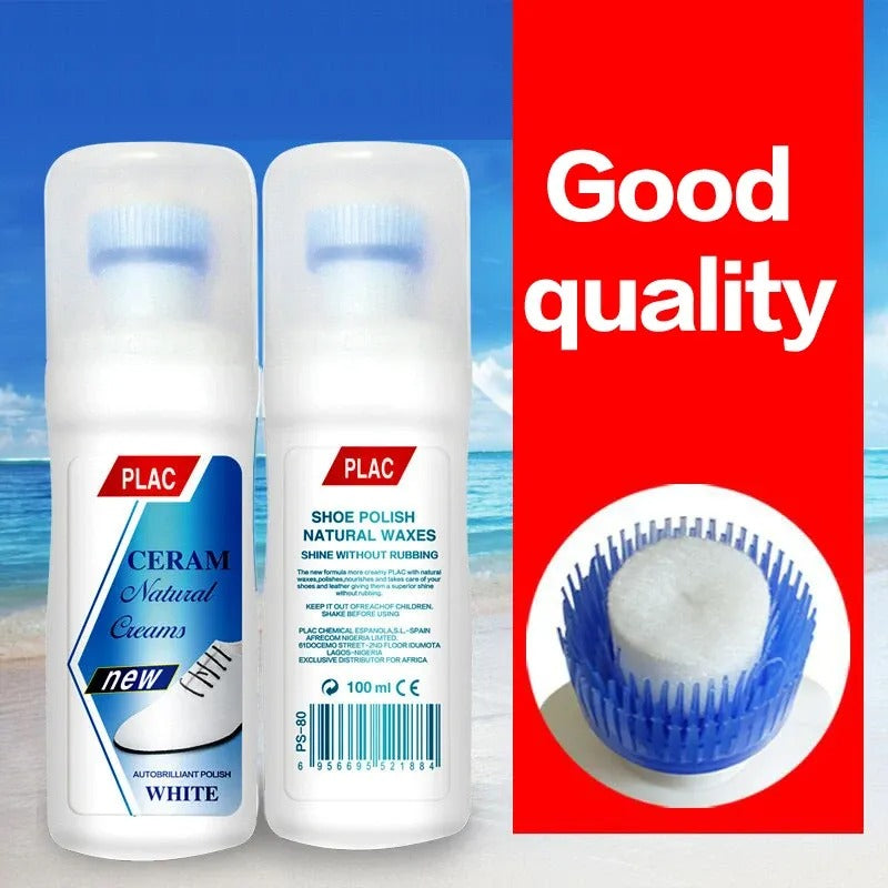 White Shoe Polish Spray – Magic Instant Cleaner