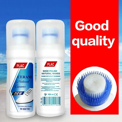 White Shoe Polish Spray – Magic Instant Cleaner