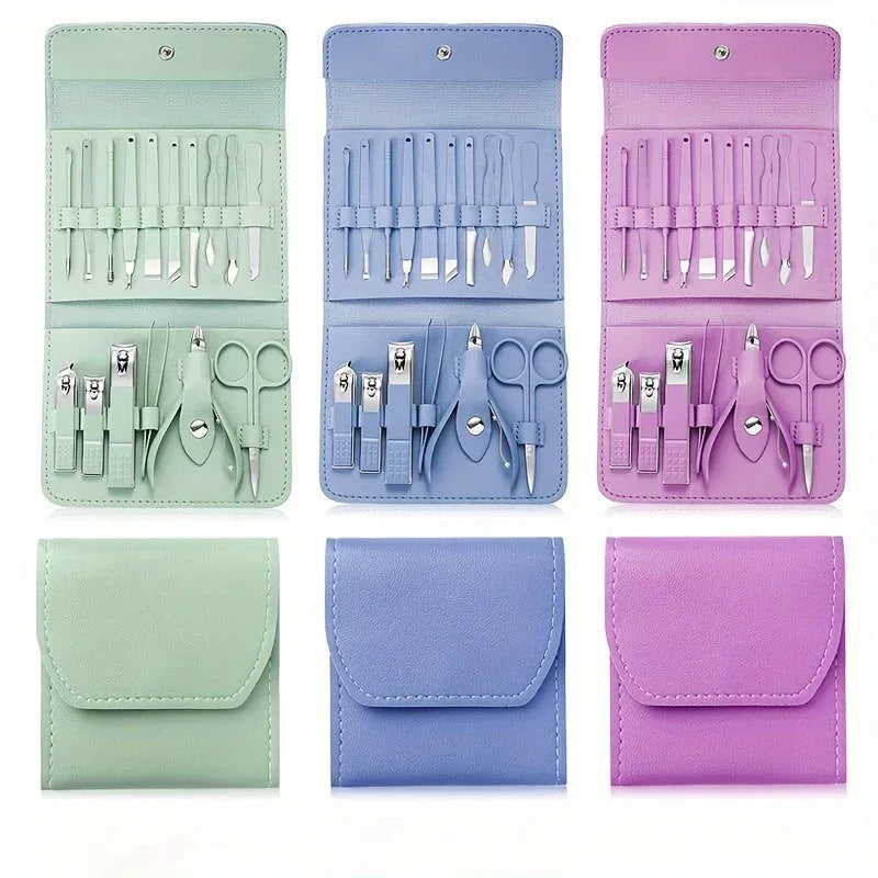 16pcs Professional Manicure &amp; Pedicure Set