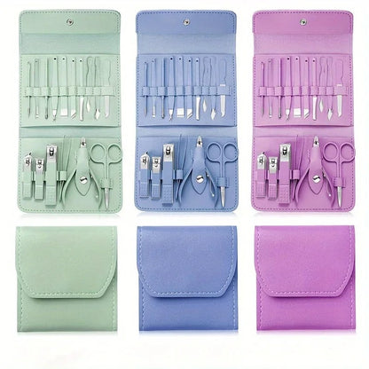 16pcs Professional Manicure &amp; Pedicure Set