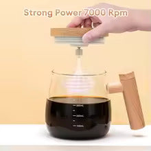 Self Mixing Glass Mug for Home &amp; Office