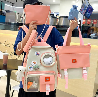 Backpack For Teenager  Waterproof High Capacity