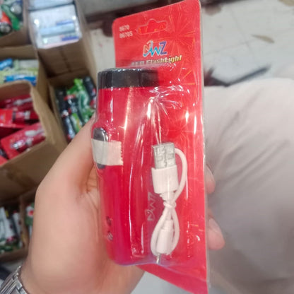 Mini Solar Rechargeable LED Flashlight
