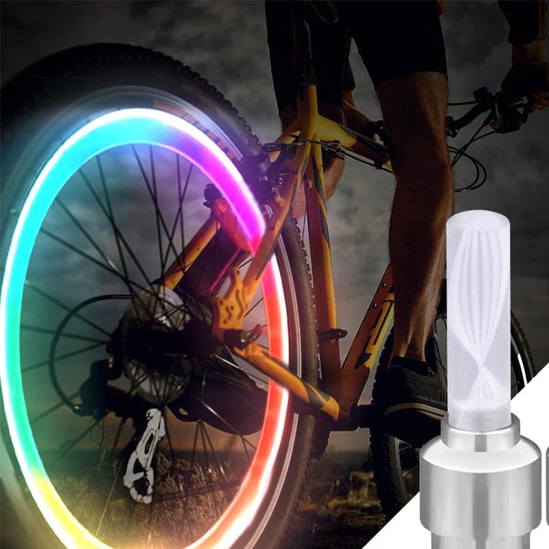 Pack of 2 Motorbike And Car And Cycle Tire Wheel Motion Sensor LED Lights