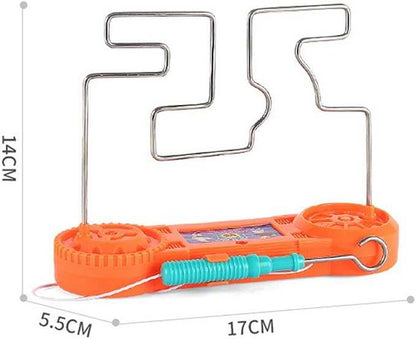 Kids Collison Electric Shock Toy, Education Electric Touch Maze Game