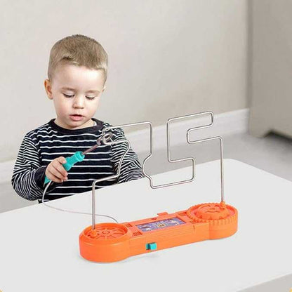 Kids Collison Electric Shock Toy, Education Electric Touch Maze Game