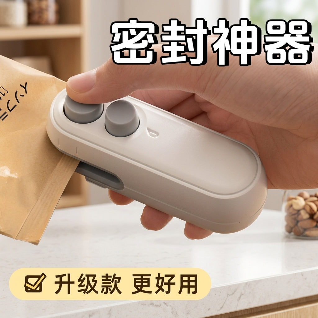 Portable Mini Bag Sealer &amp; Cutter