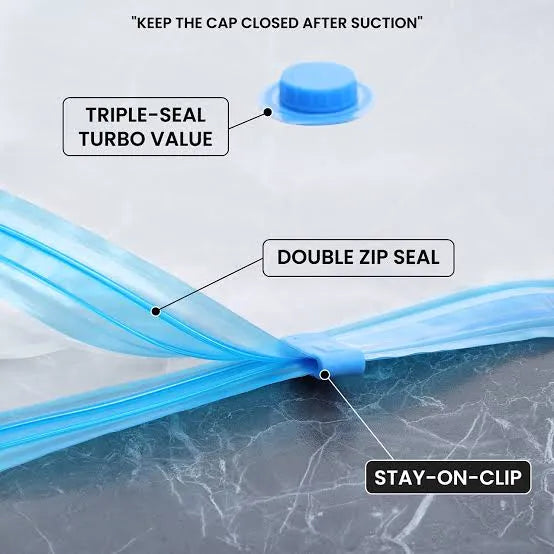 Vacuum Storage Bags with Hand Pump