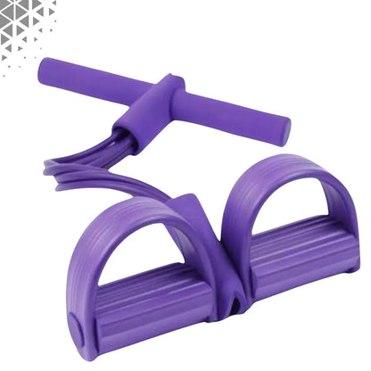 Tummy Trimmer Rubber Pull Resistance Exercise Band