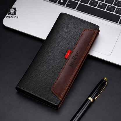Premium Long Trifold Wallet