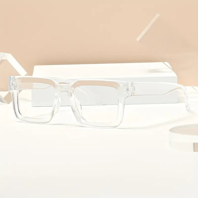 Transparent Frame Bold Fashion Glasses for Men &amp; Women