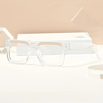Transparent Frame Bold Fashion Glasses for Men &amp; Women