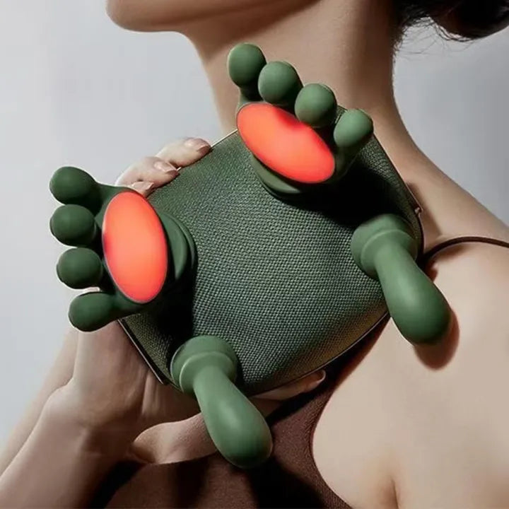 Smart Finger Pressure Neck Massager Shoulder Massager | Pain Relief Relaxation Device for Home