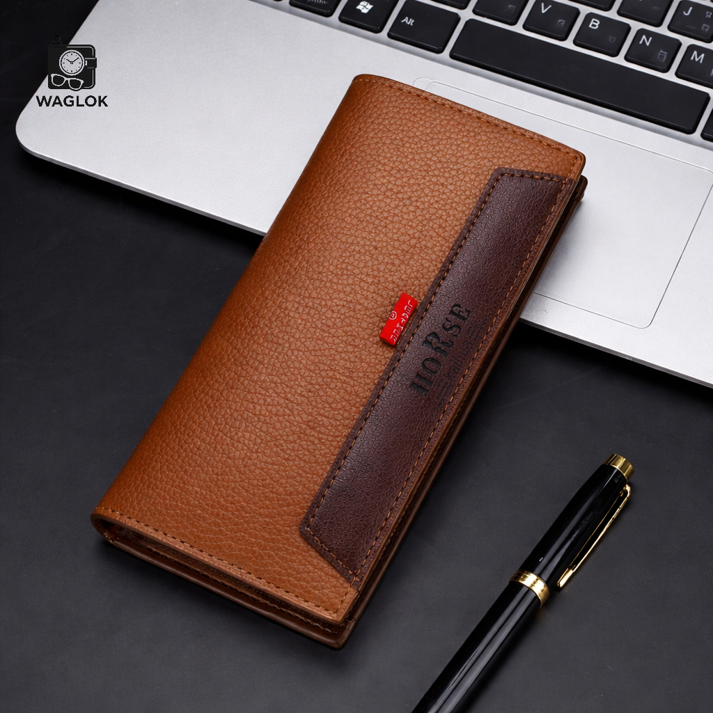 Premium Long Trifold Wallet