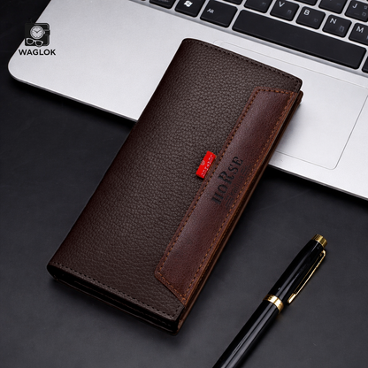 Premium Long Trifold Wallet