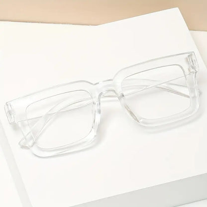 Transparent Frame Bold Fashion Glasses for Men &amp; Women