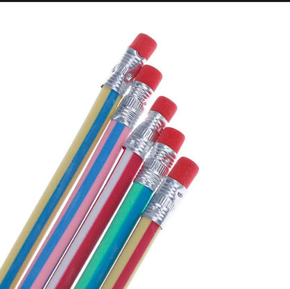 Bendy Flexible Soft Pencil With Eraser For Kids