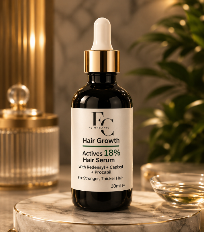 Herbal Hair Growth Serum 30ml | Rosemary &amp; Onion Wate