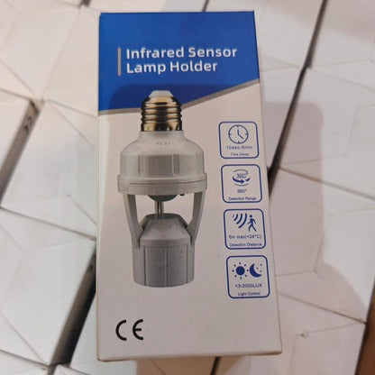 Smart Infrared PIR Motion Sensor E27 Bulb Holder