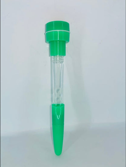 4-in-1 Pen with Stamp, Bubbles, Light, and Writing Function