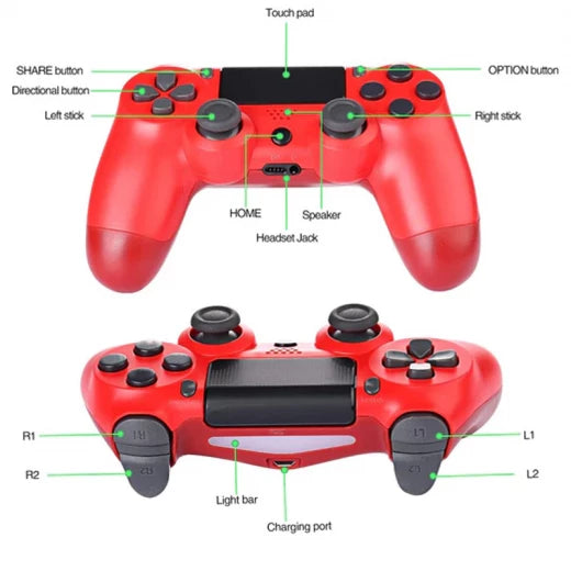 PS4 Wireless Controller Gamepad Doubleshock - Gaming Accessory Designed