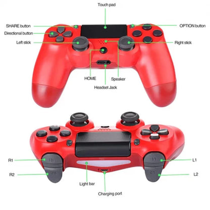 PS4 Wireless Controller Gamepad Doubleshock - Gaming Accessory Designed