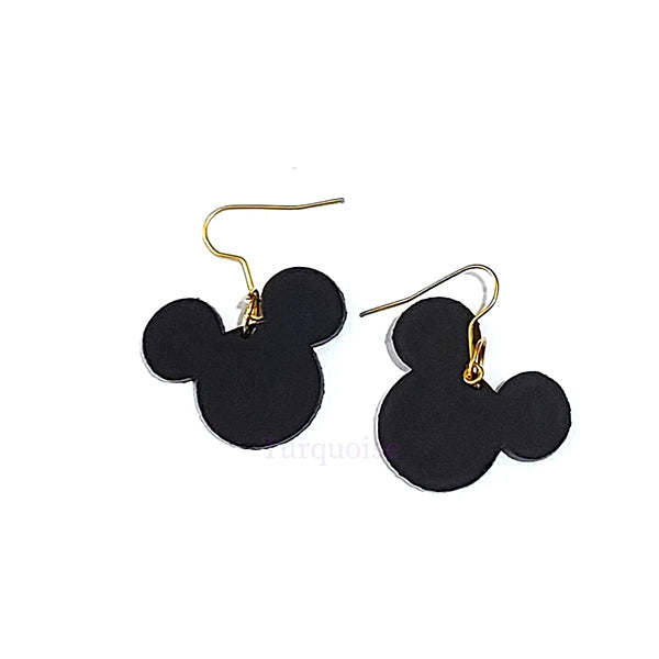 Minnie Mouse Design Cute Earrings- Light Weight