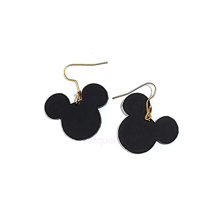 Minnie Mouse Design Cute Earrings- Light Weight