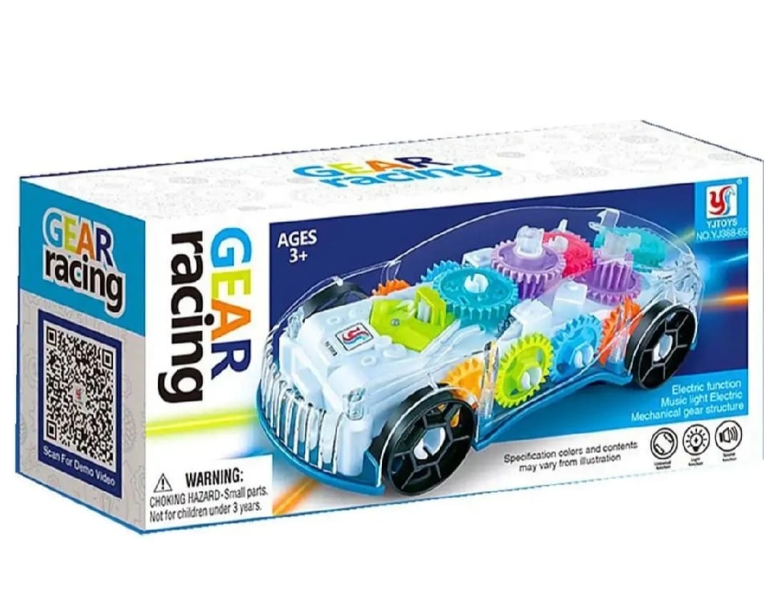 360° Rotating Future Musical Car Toy with Lights