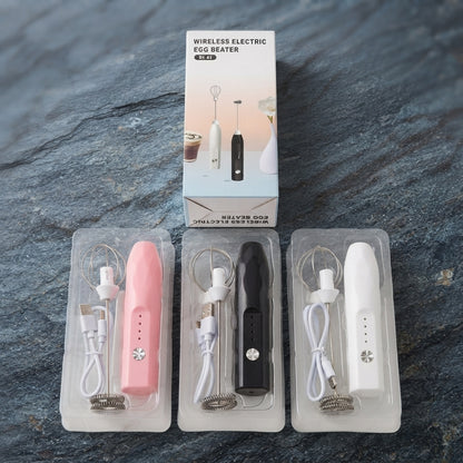Wireless 2 In 1 Electric Egg Beater And Coffee Frother Rechargeable