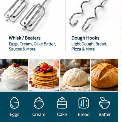 7-Speed Electric Hand Mixer / Egg Beater –