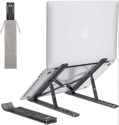 Premium Plastic Laptop Stand – Lightweight &amp; Durable Foldable Laptop Holder