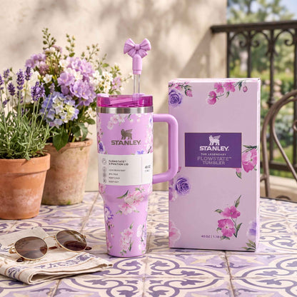 Premium Stainless Steel Tumbler - Lavender