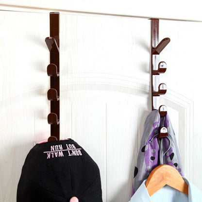 5 Level Over Door Hook for Hanging Coat Hangers