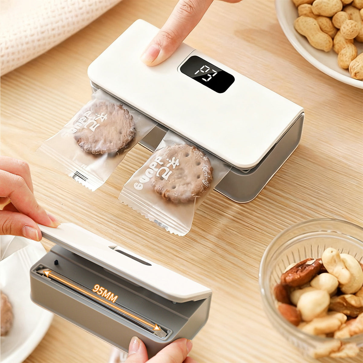 Smart Sealer LS 245 Quick Easy Bag Sealing Lightweight Portable
