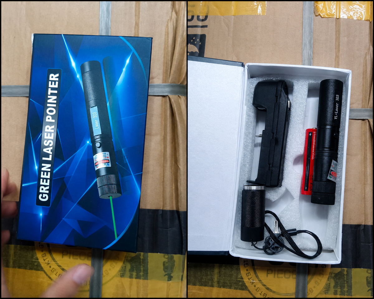 High-Power Green Laser Pointer